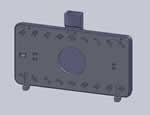CINCH systems Encrypted Color LCD Touch Screen Control Wall Back Plate
